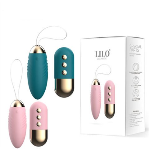 Discreet Vibrating Egg with Remote Control – 10-Speed Silicone G-Spot Vibrator