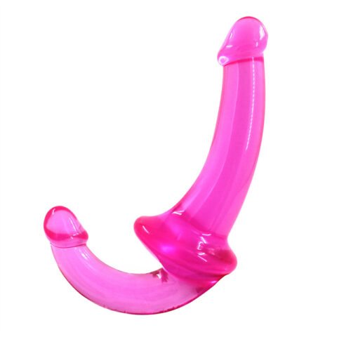 Dual-Ended Crystal Dildo - Versatile Pleasure for All Genders