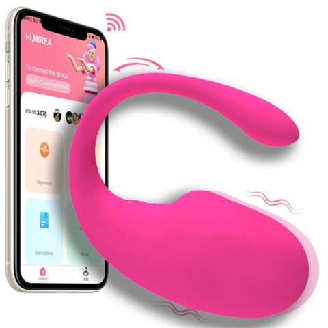 Elegant APP Remote Control G-spot Vibrator - Long Distance Wearable Panty Vibration Ball