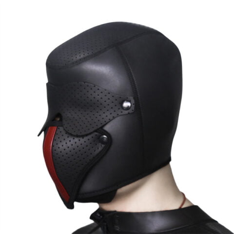 Latex Rubber Hood with Removable Eyes and Mouth – Cosplay Club Wear